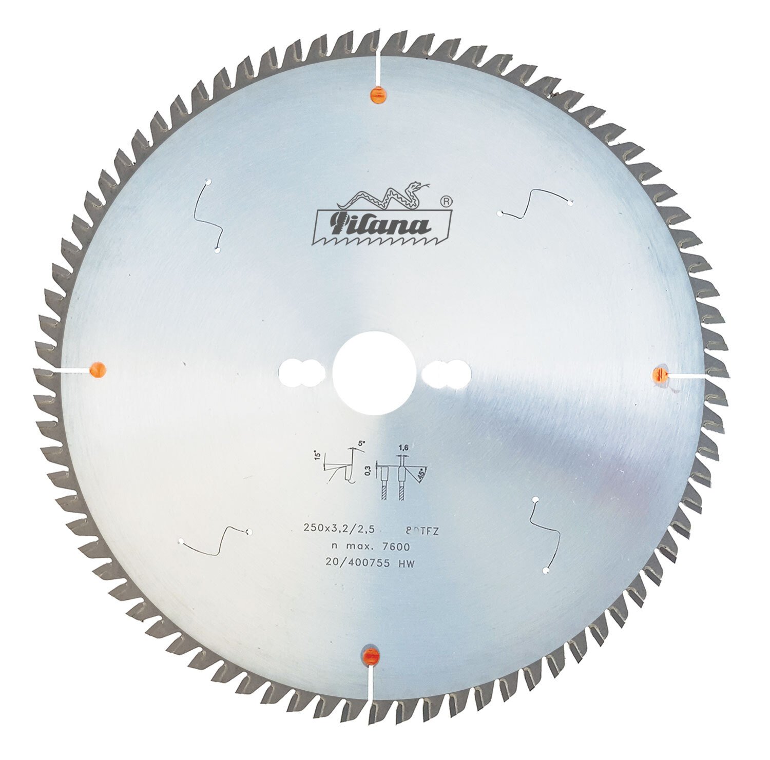 Non-ferrous metal & plastic blades